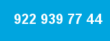 922 939 77 44 922 939 77 44
